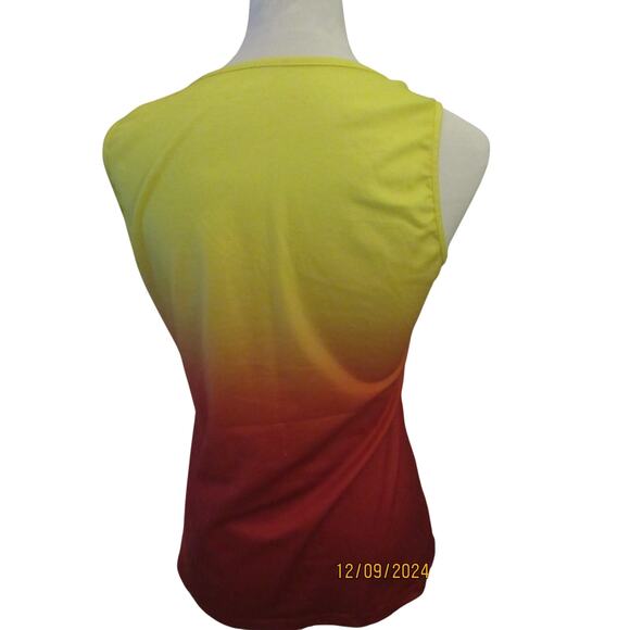 Sunny Vibes Tank – “Hello Sunshine” Design, Large - Picture 4 of 4